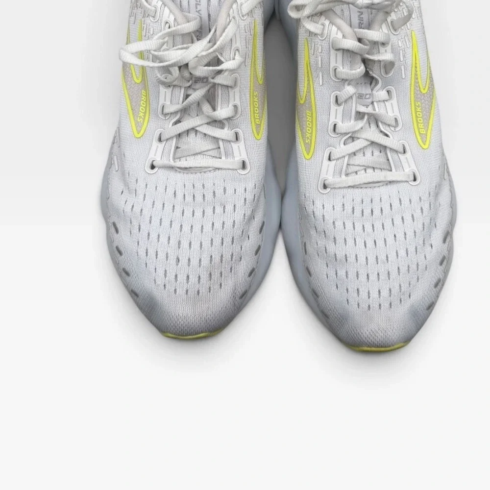 Brooks Glycerin 20 Running Shoes Mens 10 Neutral DNA LOFT v3 White No Insoles
